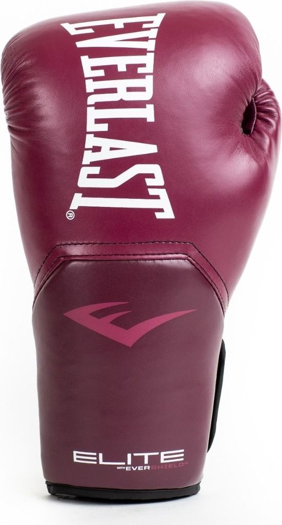 Everlast Elite 2 Boxing Gloves Bordeaux 12oz Produktbild 