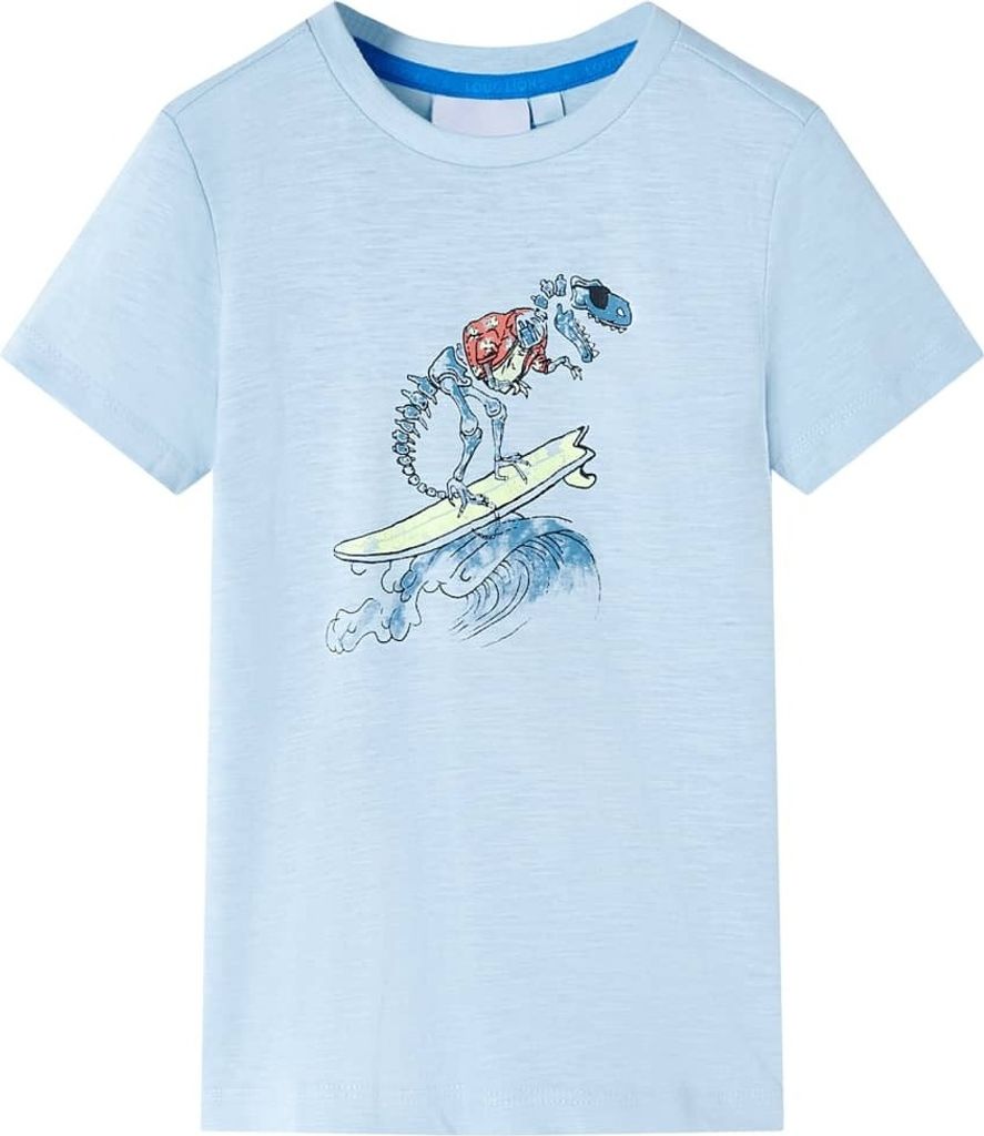 Kinder-T-Shirt Hellblau 104