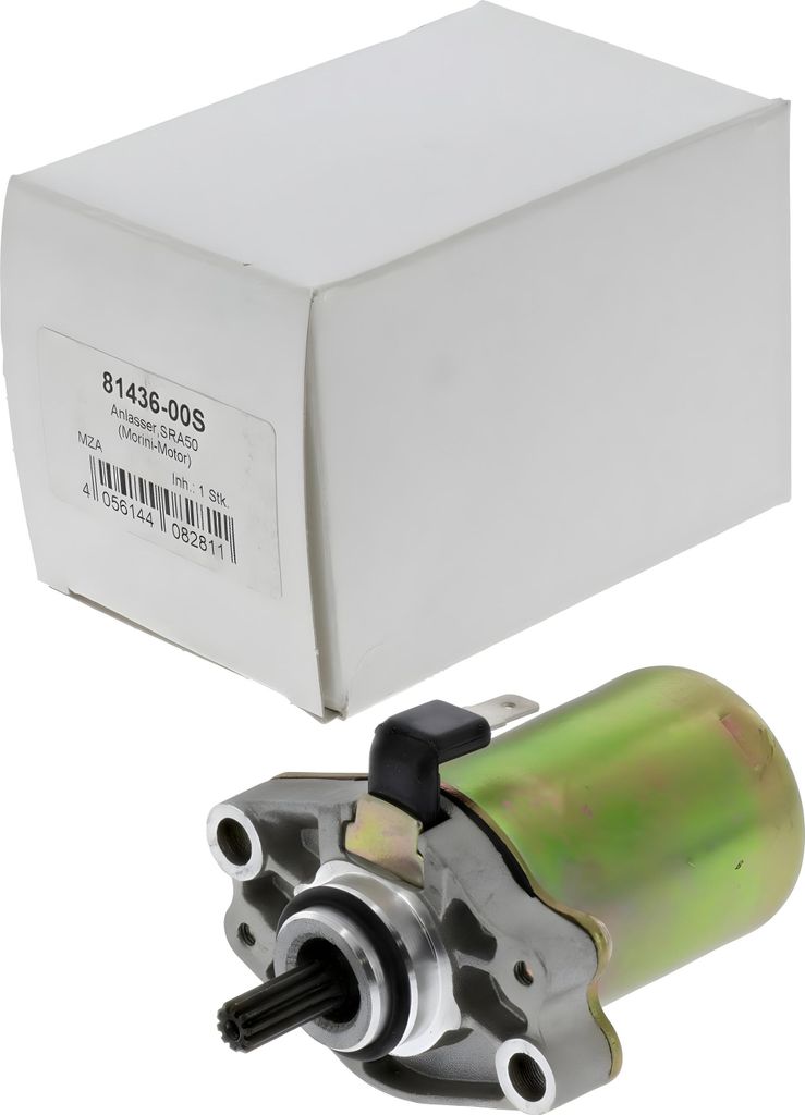 Simson Anlasser - Startermotor, Elektrostarter für Star 50 SRA50 - Roller mit Morini-Motor