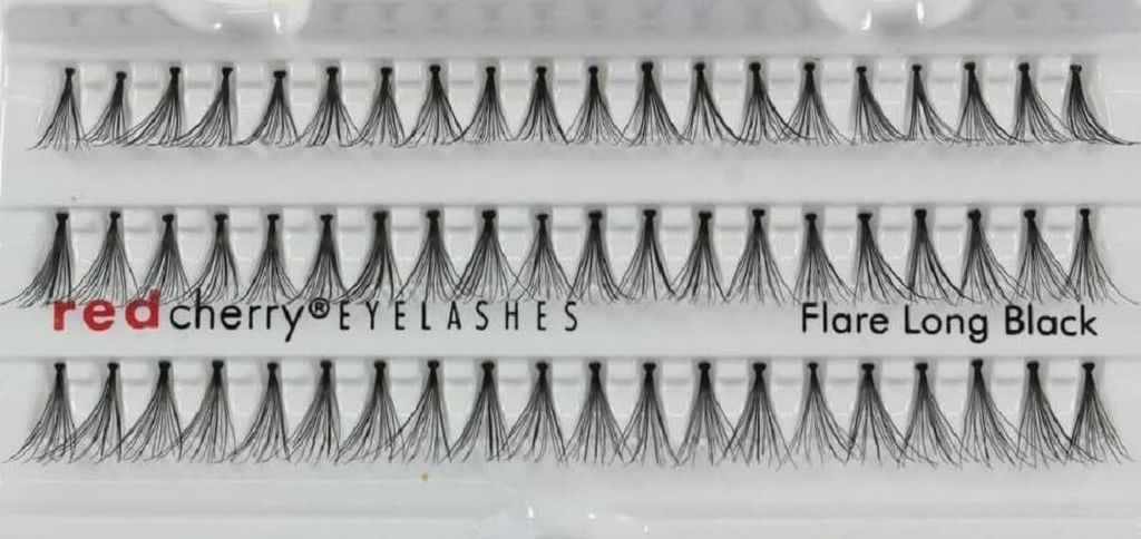 Red Cherry Eyelashes # FLARE LONG Wimpern