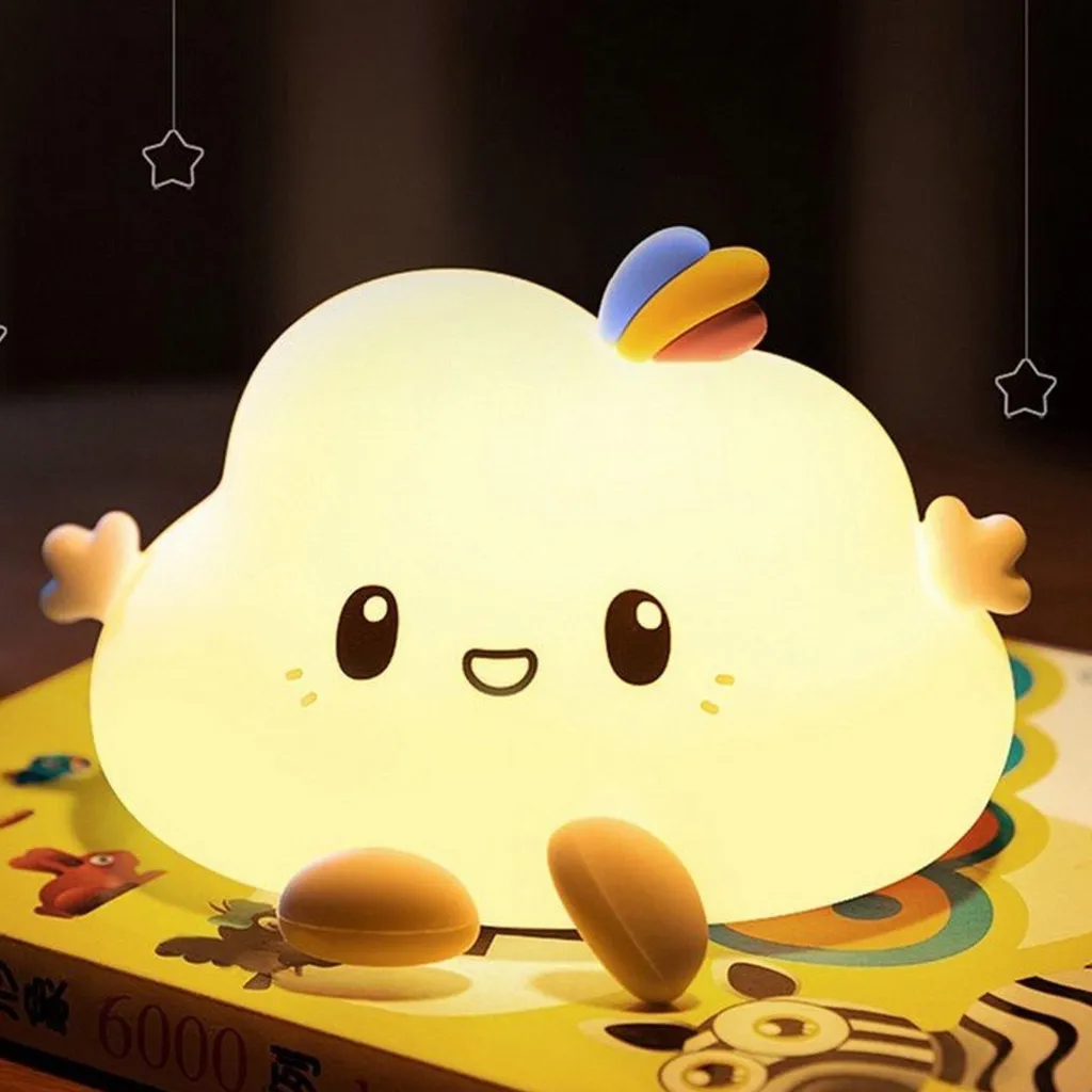 Veilleuse Bébé Tactile Multicolore Little L - Tiny Cloud sans Fil USB - 4
