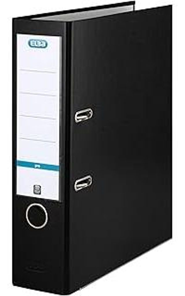 Elba Ordner A4, smart Pro, 8 cm breit, Kunststoff außen, schwarz