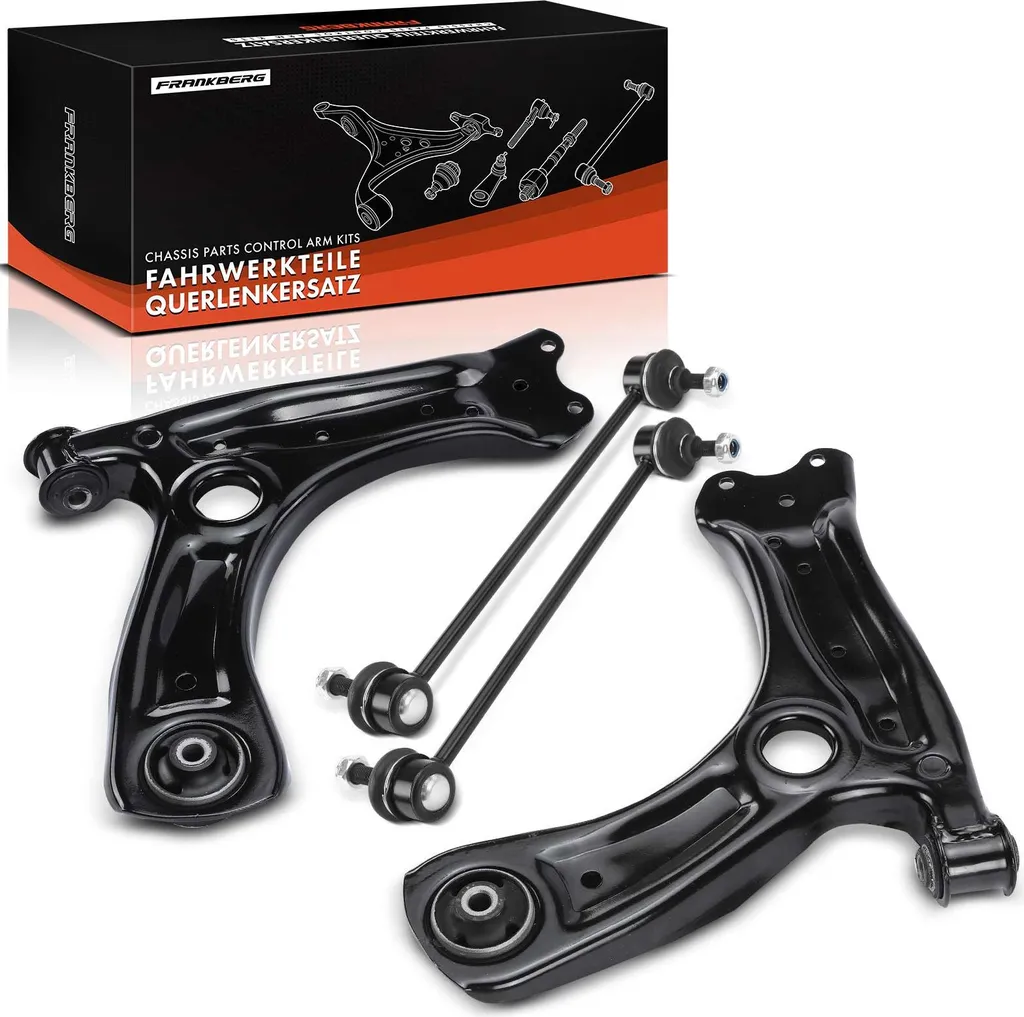 Kit Triangle de Suspension Avant Gauche et Droit pour Polo 6C1 et Ibiza