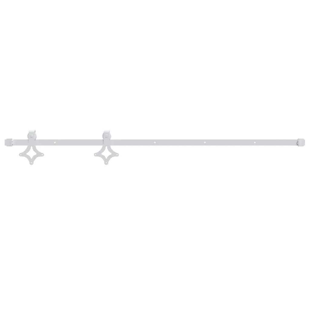 Rail coulissant blanc 183 cm pour gagner de la place dans votre maison