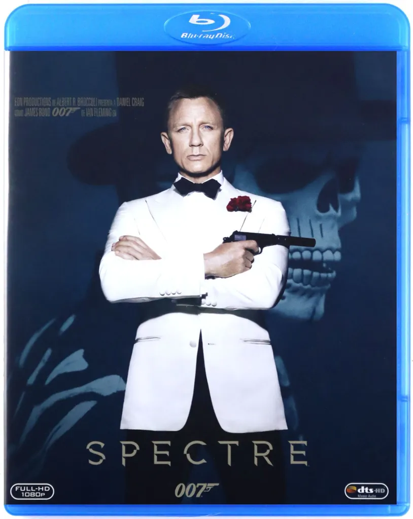 Spectre 007 Blu-ray en Version Originale pour Soirée Cinéma à la Maison