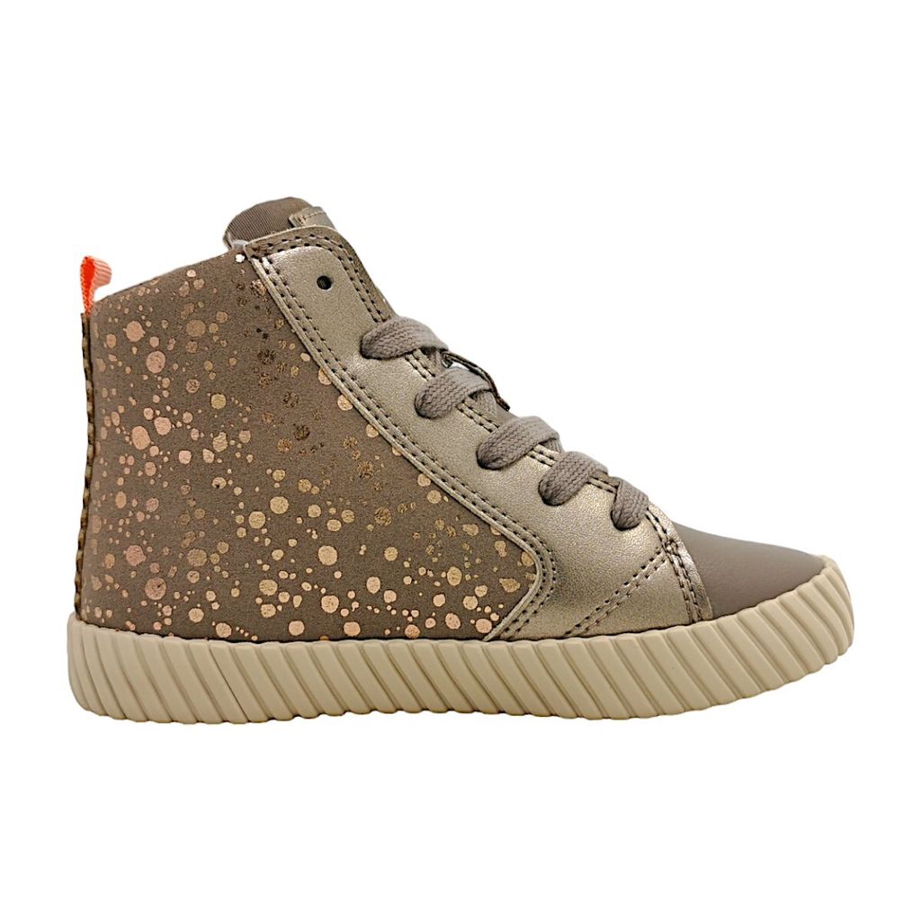 Geox J MIRROLESS Meisjessneakers, Prune, 24 EU, prune, 24 EU