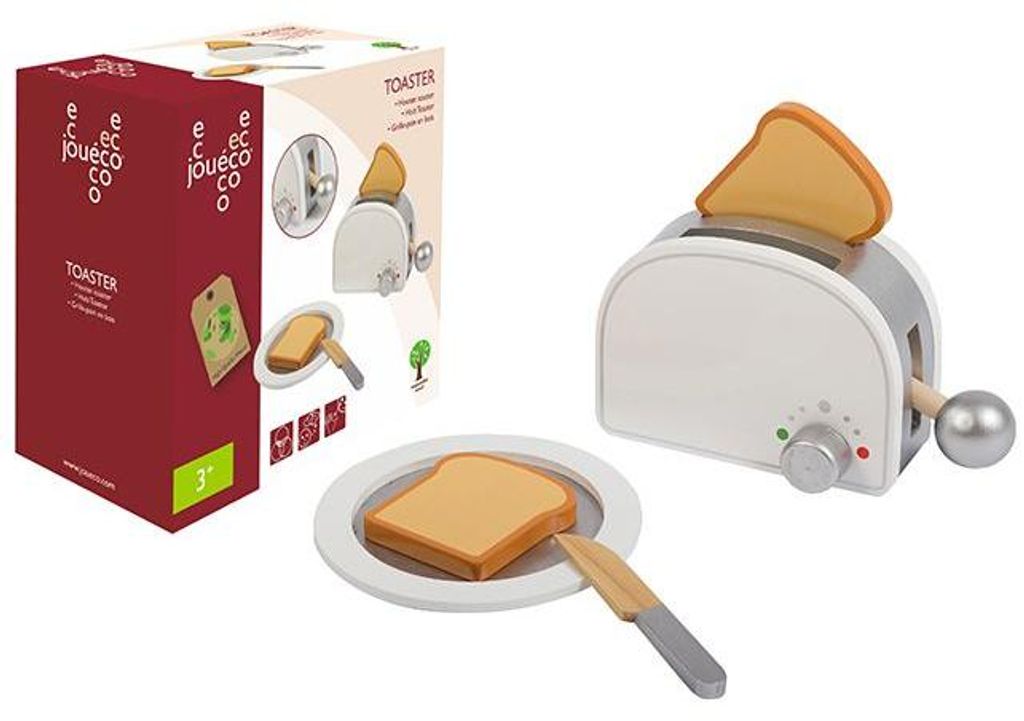Jouéco Holztoaster - nachhaltiges Spielzeug für Kinder Produktbild 