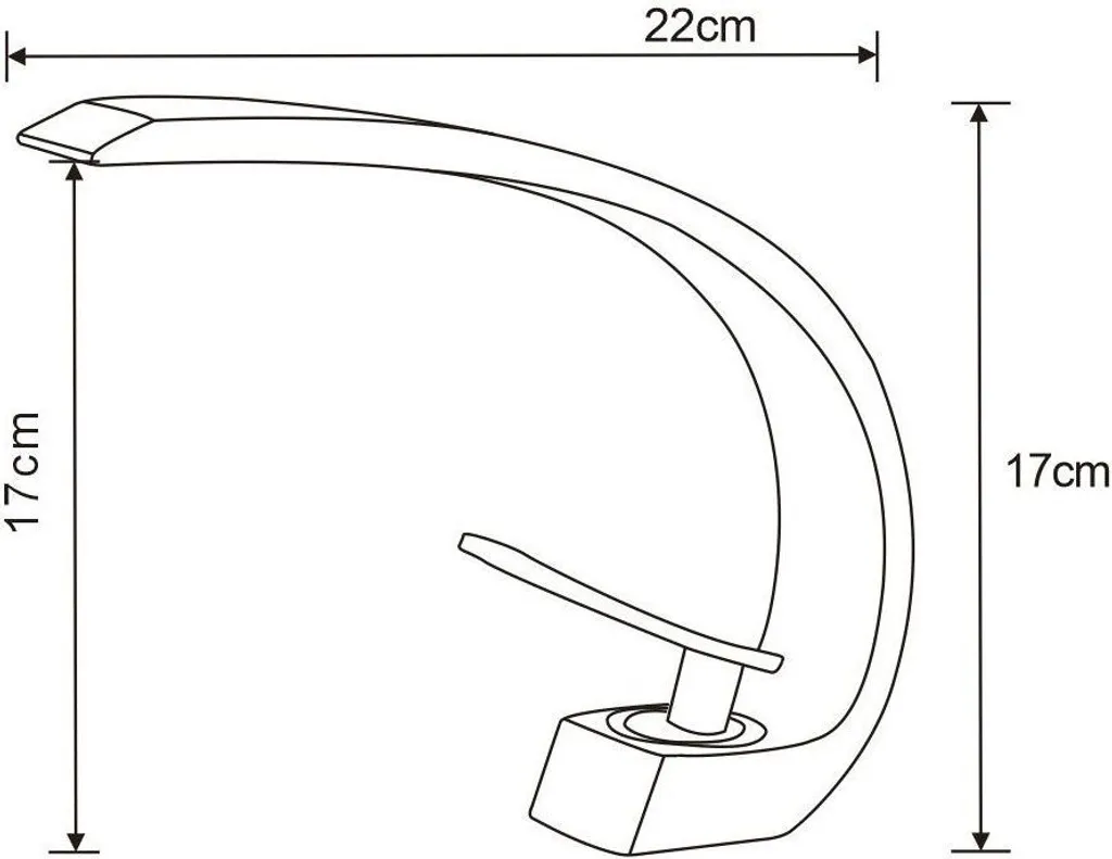 Mitigeur de lavabo Lupus chrome, idéal rénovation de salle de bain - 2