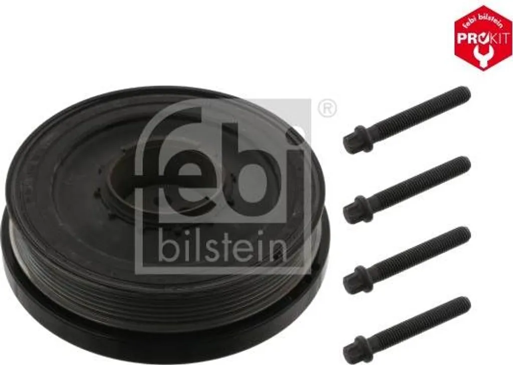 Stop Vibrations Moteur avec Poulie Vilebrequin Febi 37420 pour BMW X1