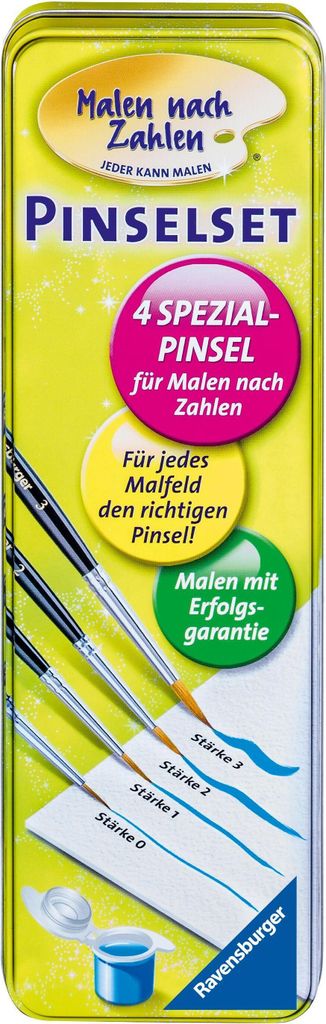 Pinselset. Malen nach Zahlen Aktionsartikel Produktbild 
