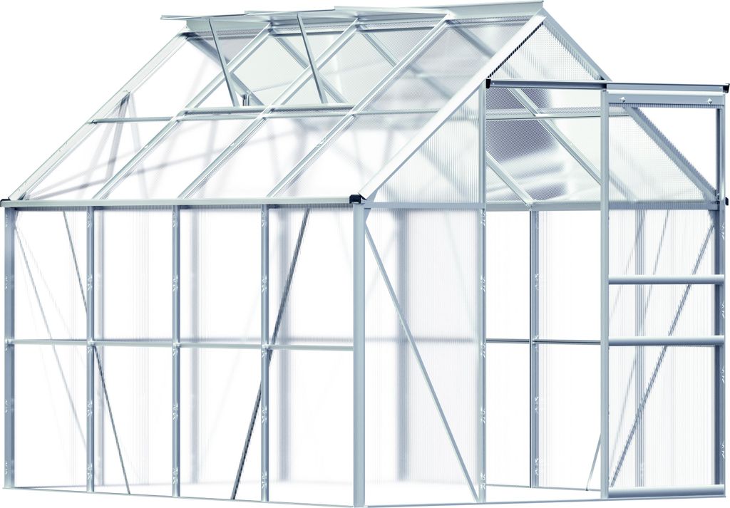 Serre de jardin en aluminium 7,63m³ abri extérieur pour Image du produit 