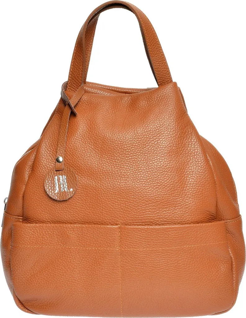 Sac à Dos AL 1921 Anna Luchini : Finis les Mal de Dos avec ce Cuir Cognac