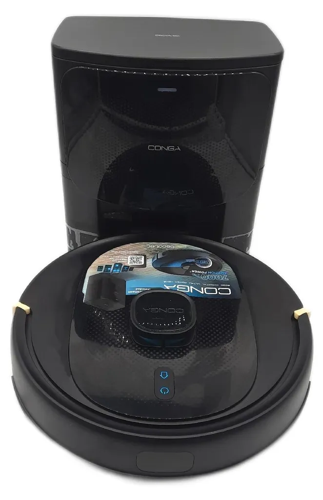 Robot Conga 8290 Power Ultra Home navigation laser et forte aspiration
