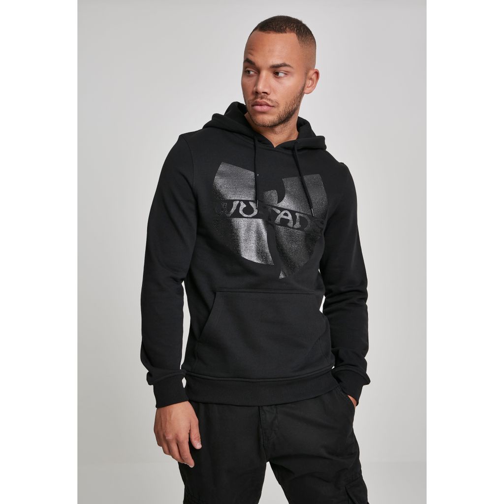 Wu-Wear Hoodie Black Logo Hoody Black-XS