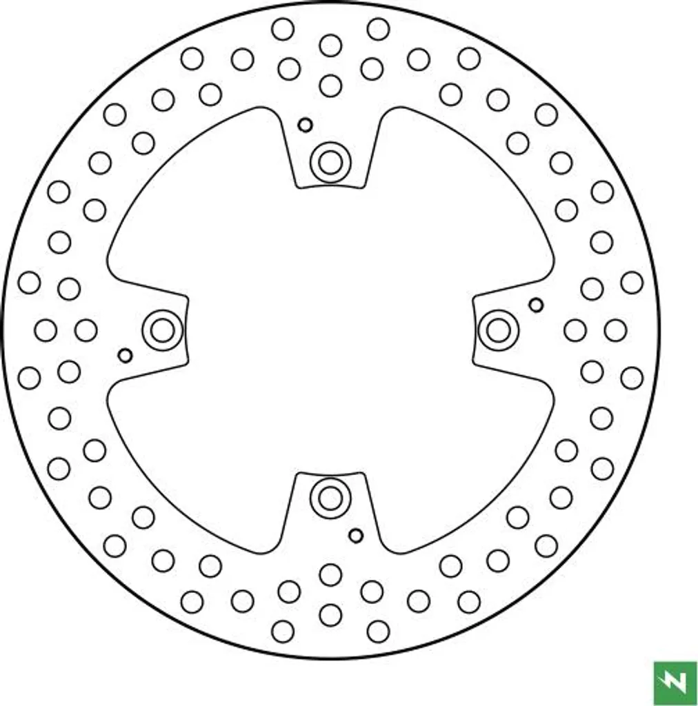 Disque de frein de remplacement DF5326A pour entretien cycle 245mm