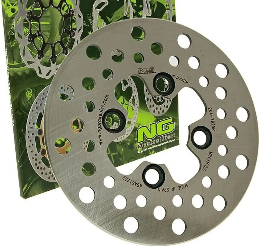 Disque de frein NG 264 en acier renforcé 4 trous pour Yamaha Big Bear