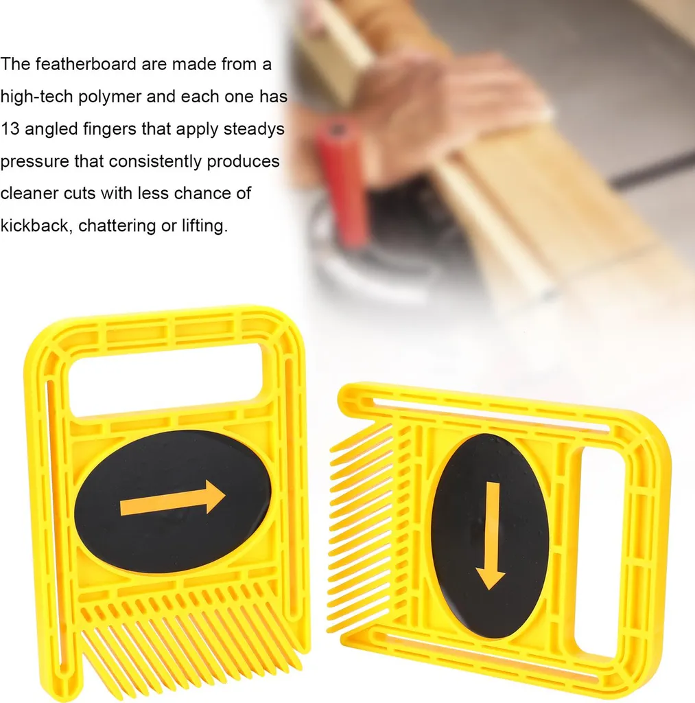 Protection de Scie sur Table Loc Board Double Ressort pour Guide DIY 2u