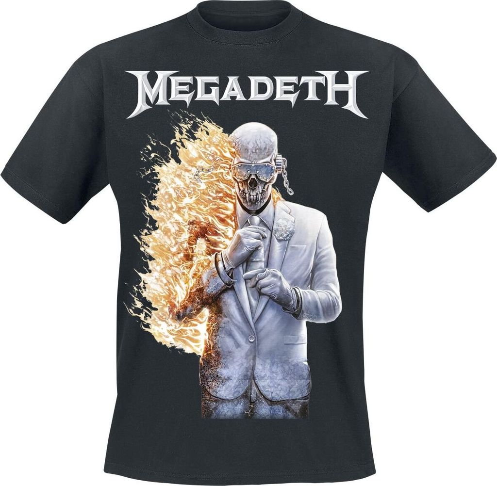 Megadeth T-Shirt Herren Album 17 Cover schwarz L