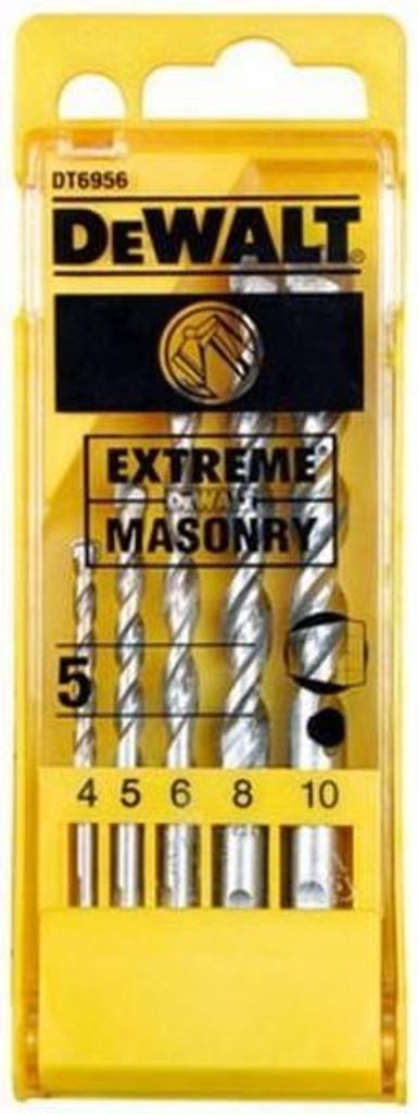 DEWALT Steinbohrer-Set 5-tlg Immagine del prodotto 