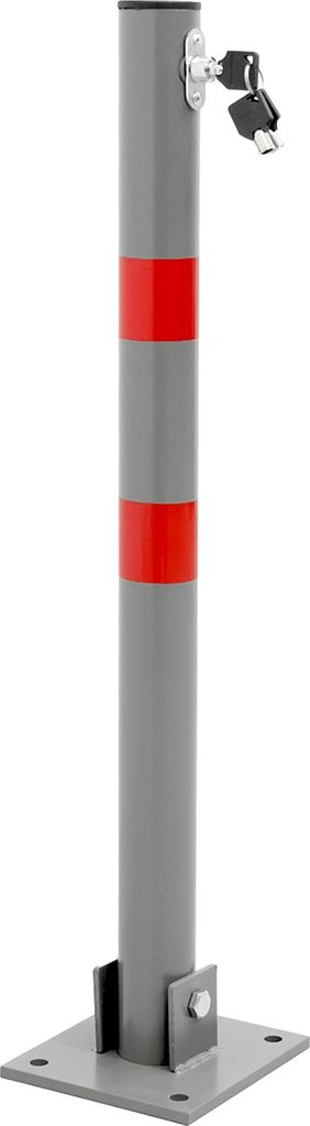 ECD Germany 4x Parkplatzsperre klappbar, rund, 71 cm, 3 Produktbild 2