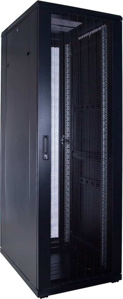 DSIT 37 HE 19” Serverschrank, mit perforierter Fronttür (BxTxH) 600 x 800 x 1800mm (DS6837PP)
