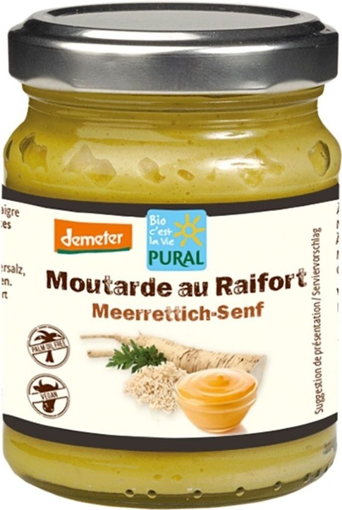 Meerrettich-Senf demeter 125g