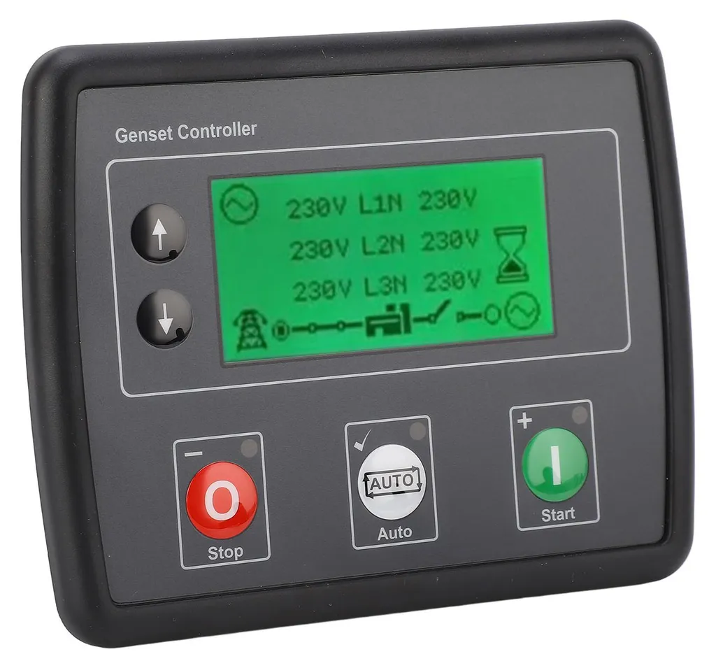 Commande de groupe électrogène triphasé 600V avec écran LCD intégré - 3