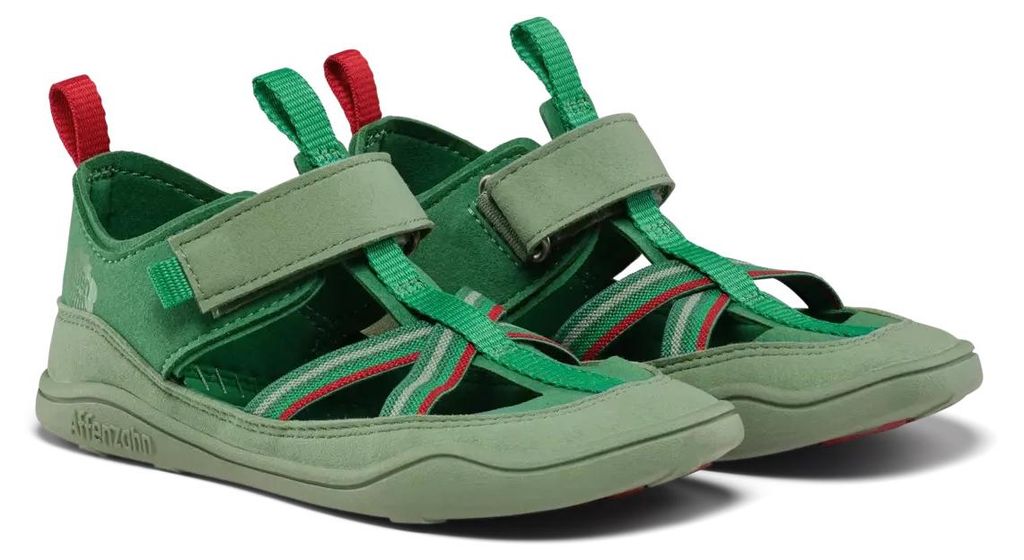 Affenzahn sandalias 01158-20001 color verde para niños Imagen del producto 