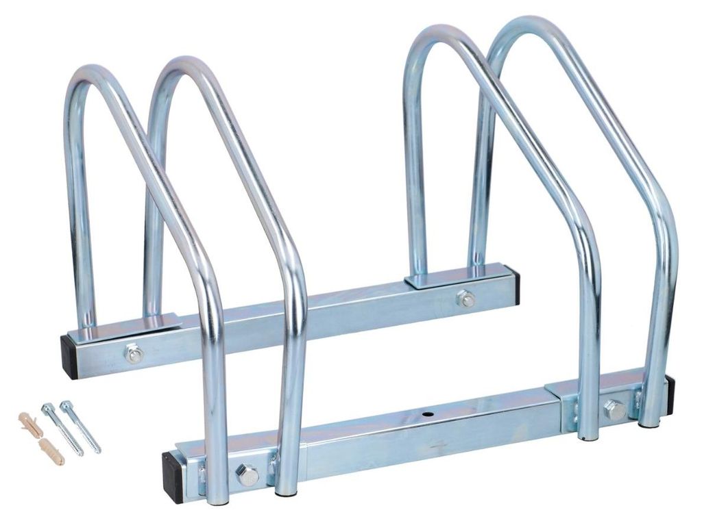 Dunlop Fahrradständer für 2 Fahrräder Aluminium - Für Wand- Produktbild 