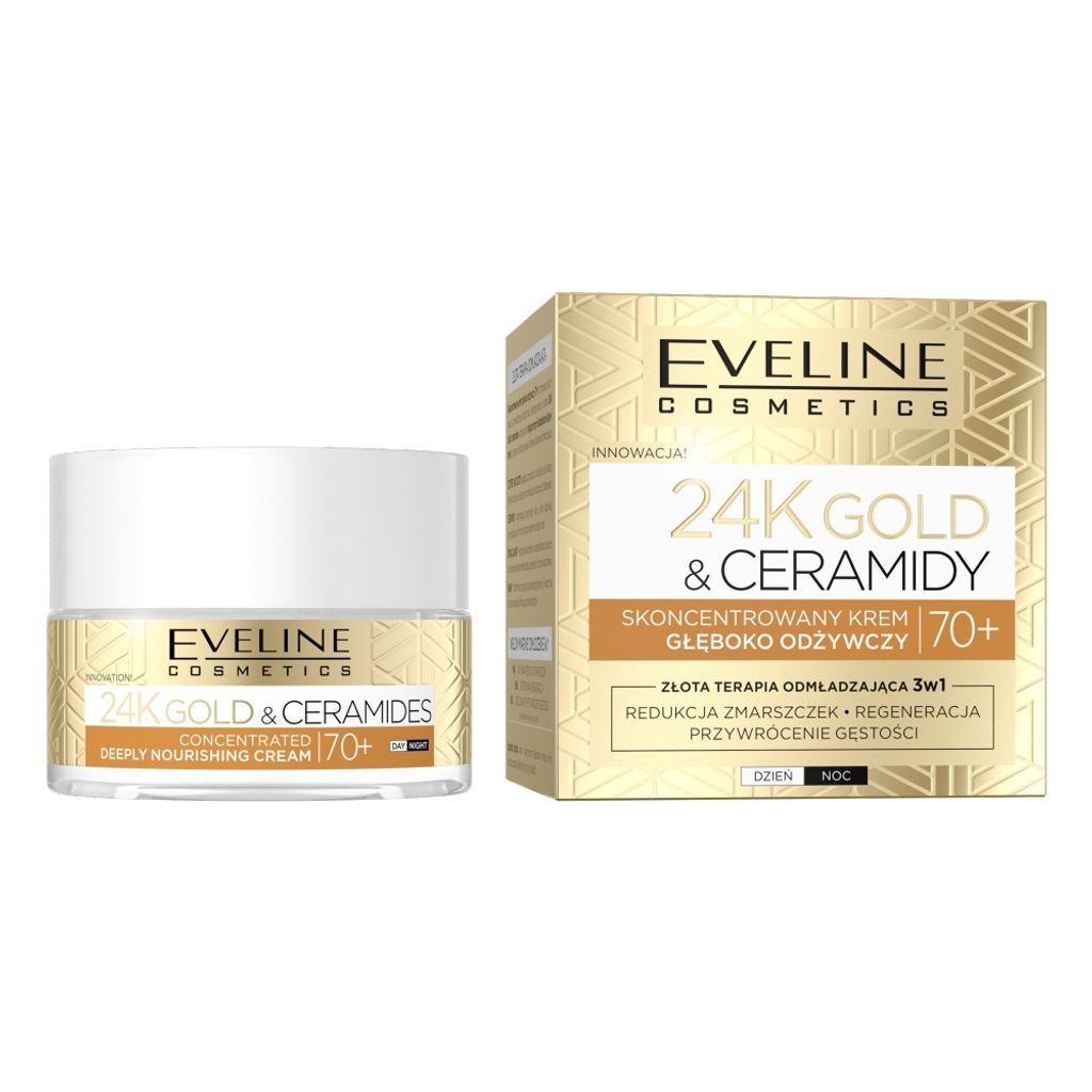 Eveline Cosmetics 24K Gold&Ceramidy Skoncentrowany krem Obrázok produktu 