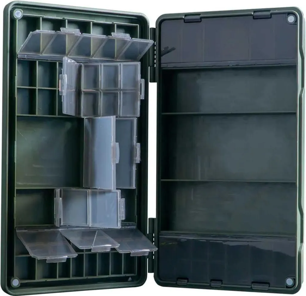 Tackle Box RidgeMonkey Armoury Lite avec 57 Compartiments de Rangement - 4