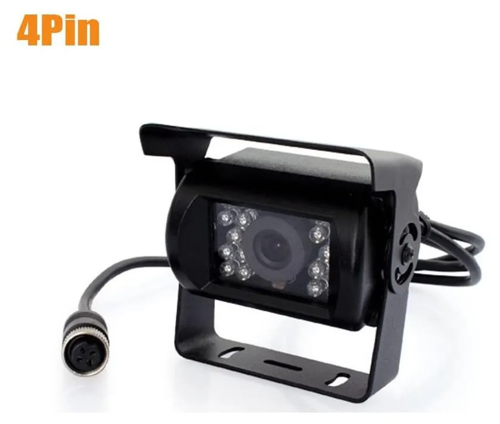 Caméra de recul HD avec écran 7 pouces et 18 LED infrarouges 12-24V - 8