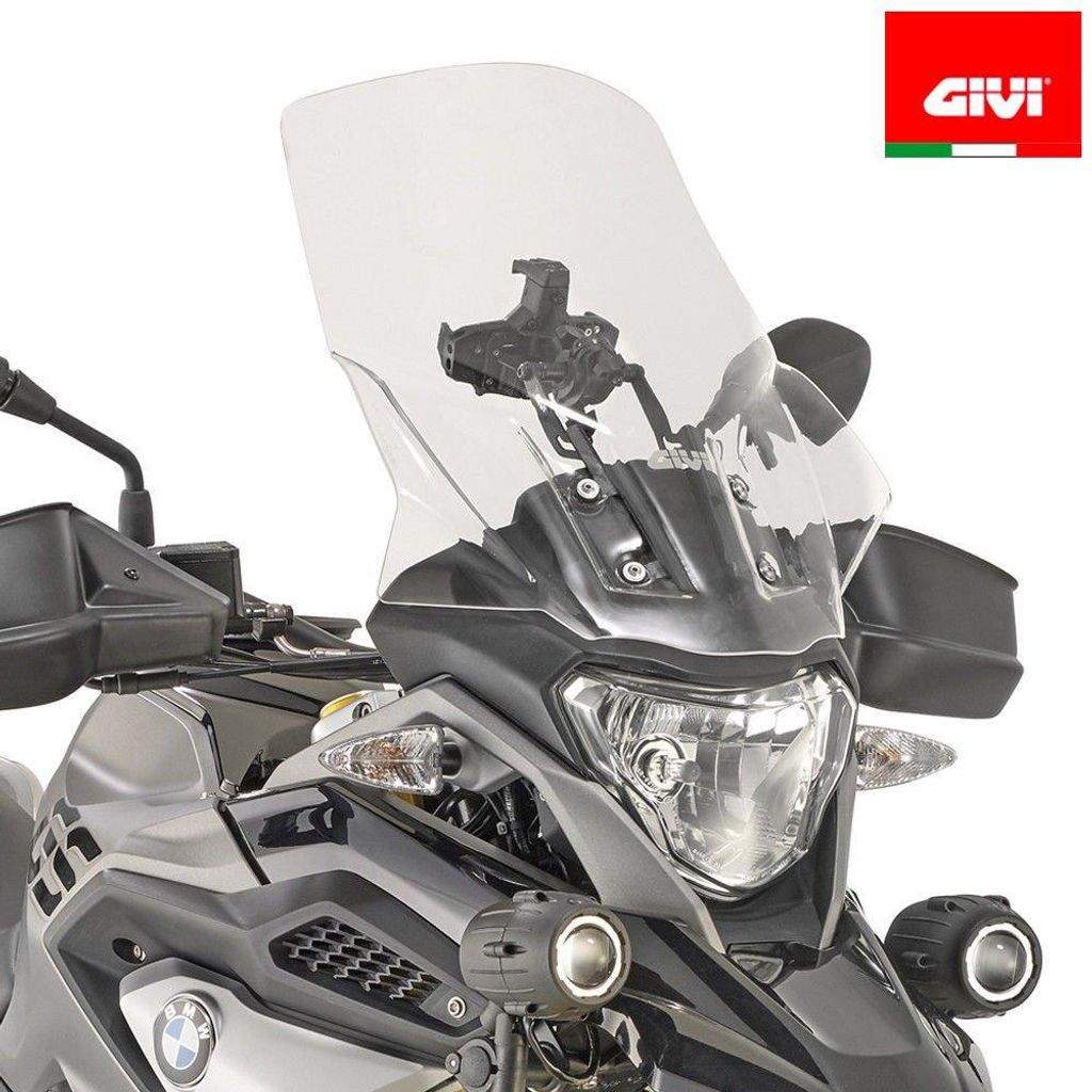 Pare-brise GIVI transparent interchangeable 47 x 37 cm pour Image du produit 
