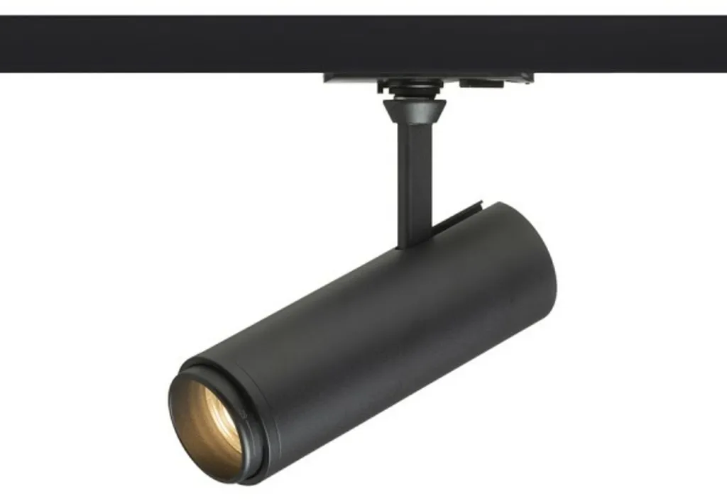 Éclairage sur rail pour commerce et salon FOCUS 12W noir LED variable