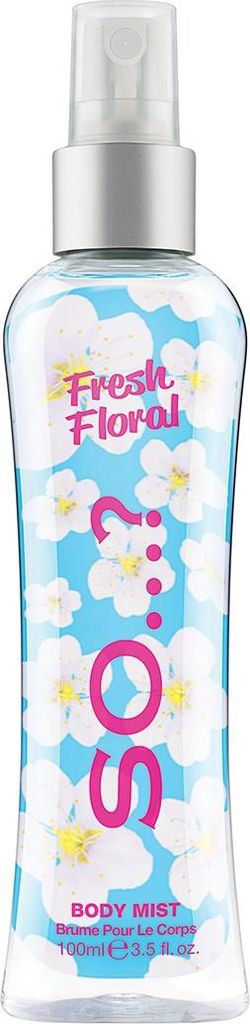 SO...? Spray profumato per il corpo fresco e floreale, 100 Immagine del prodotto 