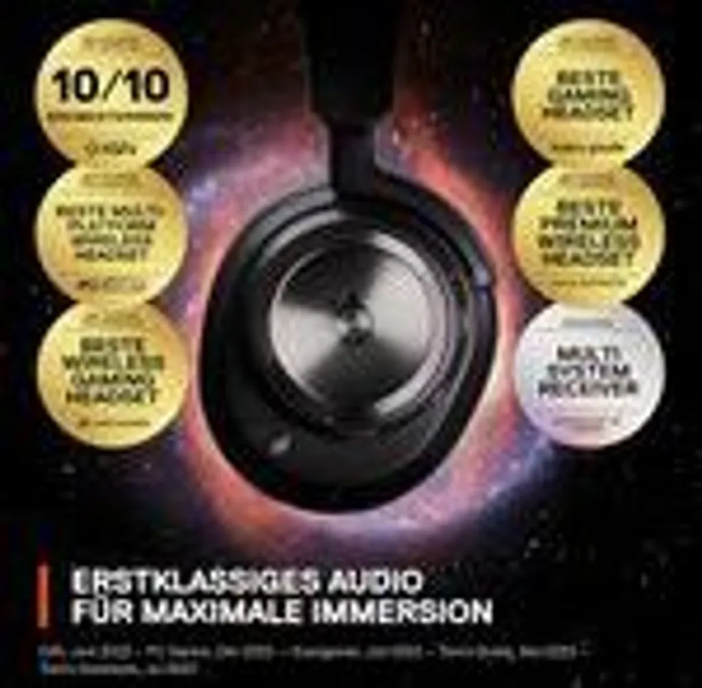 SteelSeries Arctis Nova Pro Wireless Casque Gaming Bluetooth Noir - 33
