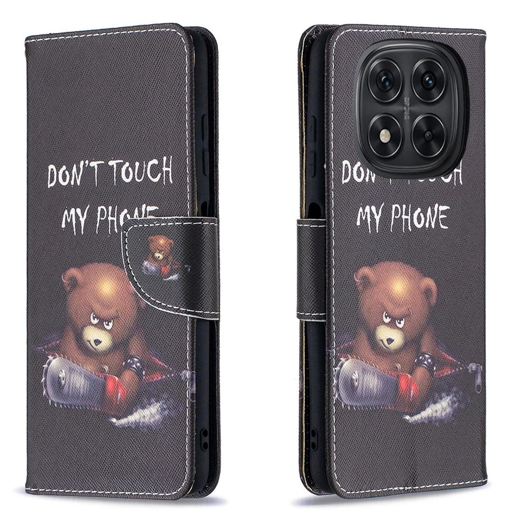 Pro Xiaomi Redmi Note 14 Pro 5G Umělá kůže Motiv Design Obrázek produktu 