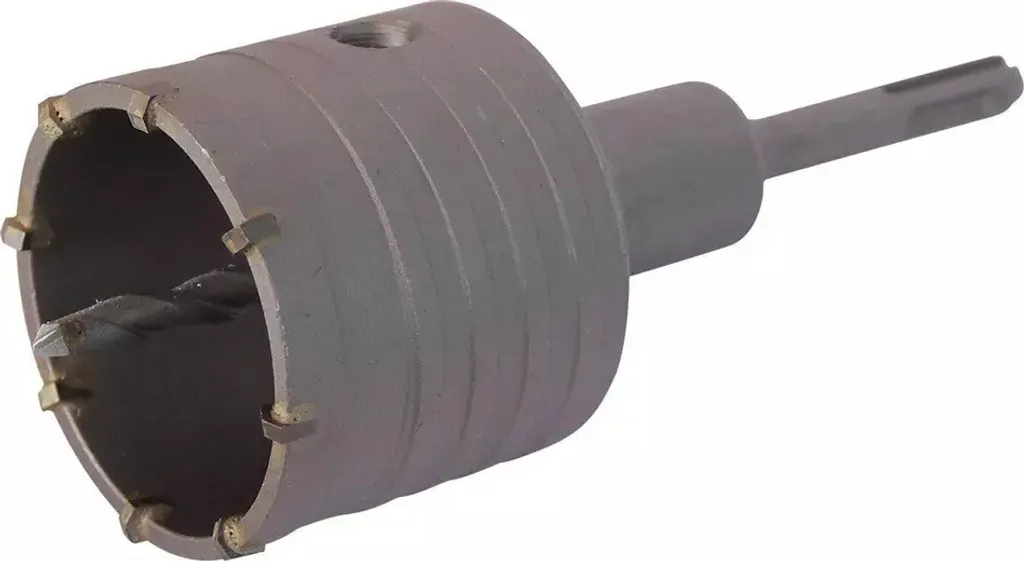 Punta a Tazza SDS Plus 45 mm x 120 mm - Per Fori Tubi e Scarichi - 2
