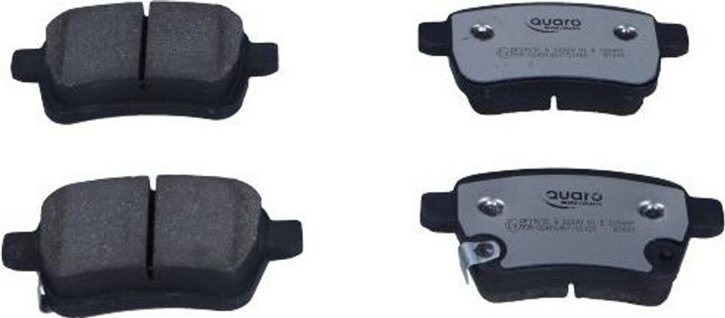 QUARO Bremsbeläge Satz Hinten Bremsklötze für OPEL Corsa E Schrägheck (X15) QP1913C