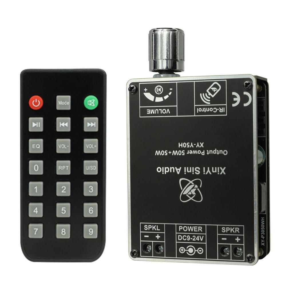 50 W + 50 W BT 5.1 Wireless Audio Power Amplifier Tragbarer Produktbild 