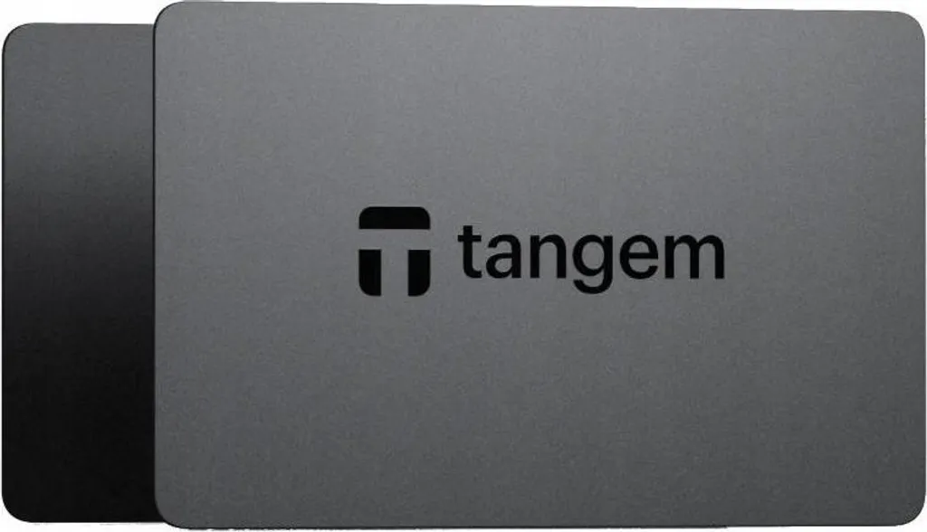 Tangem Wallet 2.0 Set 2 Carte Nero - Crypto Wallet Sicuro TG128X2-B