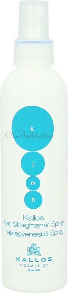 Kallos Hair Straightener Spray Glättungsspray zum Glätten der Haare 200 ml