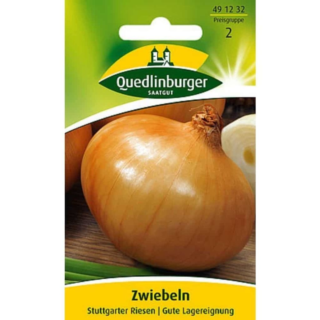Quedlinburger Saatgut - Cebula Stuttgarter Riesen - Nasiona Zdjęcie produktu 