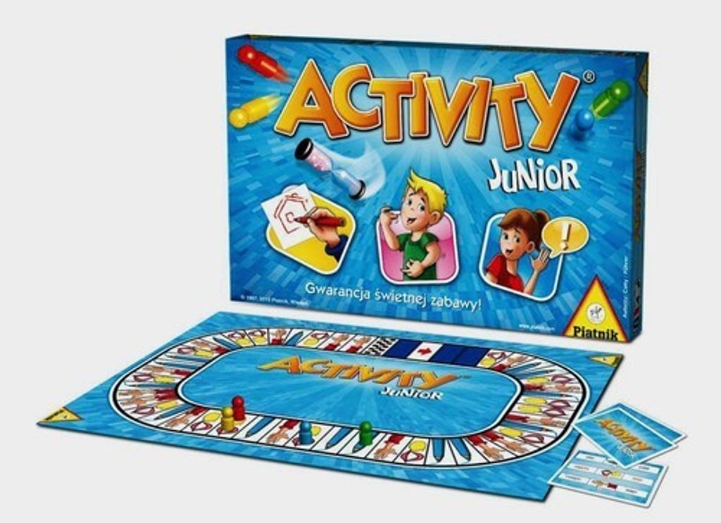 A board game box and board are displayed on a light gray background.