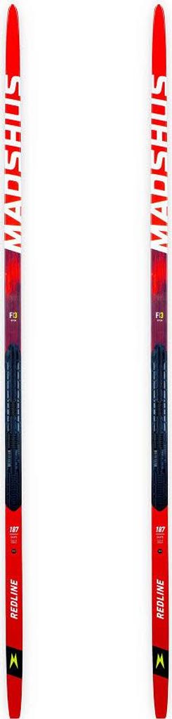 Madshus REDLINE SKATE F3 Skating Langlaufski ohne Bindung 2025/26 rot 187