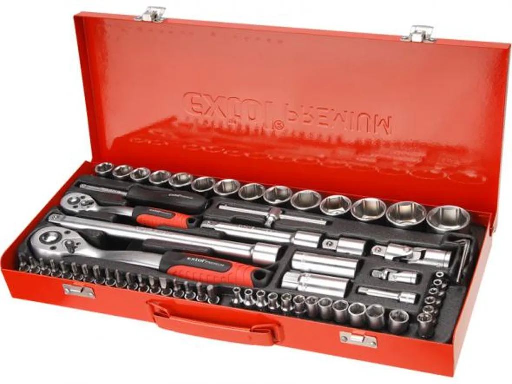 Kit douilles EXTOL 8818370 pour entretien auto et réparation de moteur