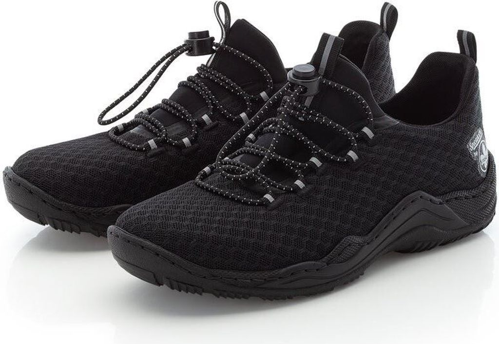 Rieker Sneaker Slipper schwarz L L0550-01-43-schwarzschwarz-F in Schwarz, Größe