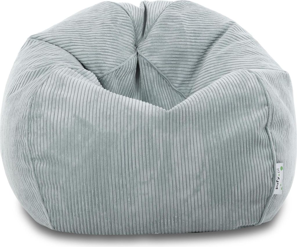 Ecopuf Sakwa, Sitzsack Cord mit Fußstütze, Sitzsack Sessel Produktbild 