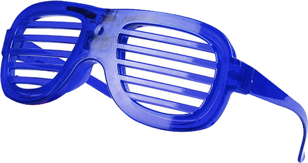 EL Wire Lighting Flashing Shutter Brille Shades Eyewear Toy Party Konzert Requisiten