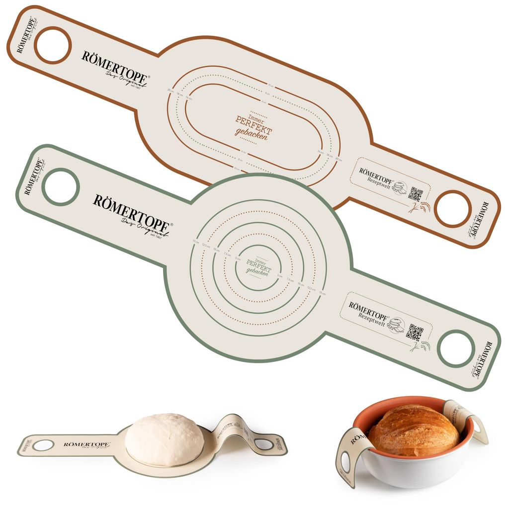 Set da forno in silicone Römertopf, 2 pezzi, rotondi e Immagine del prodotto 